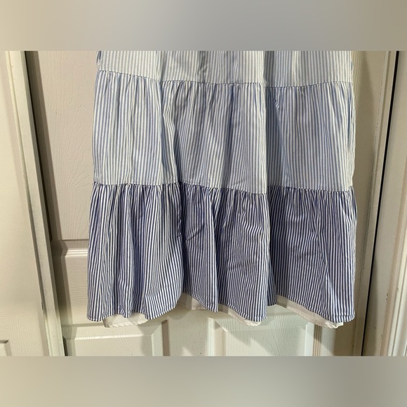 English Factory Puff Sleeve Round Neckline Midi Dress Size XS - Picture 4 of 11